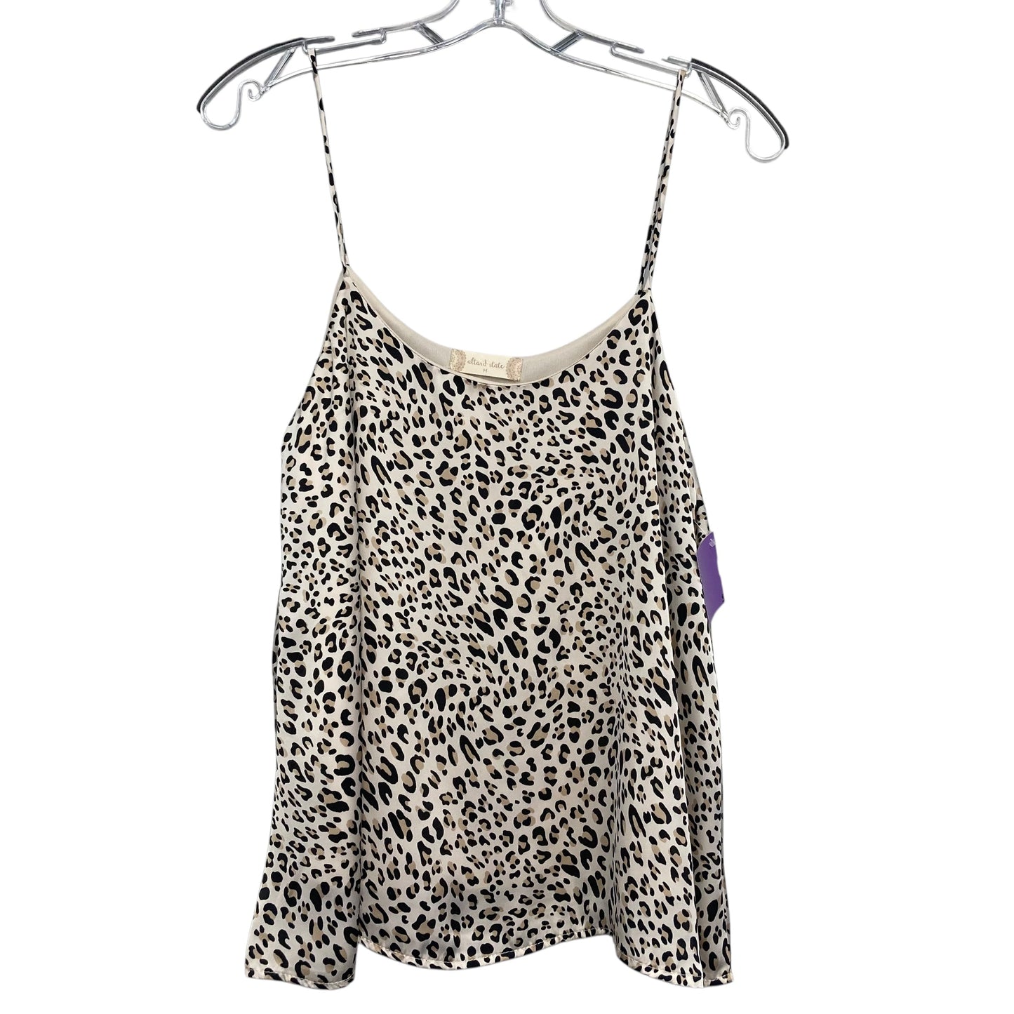 Top Sleeveless By Altard State In Animal Print, Size:M