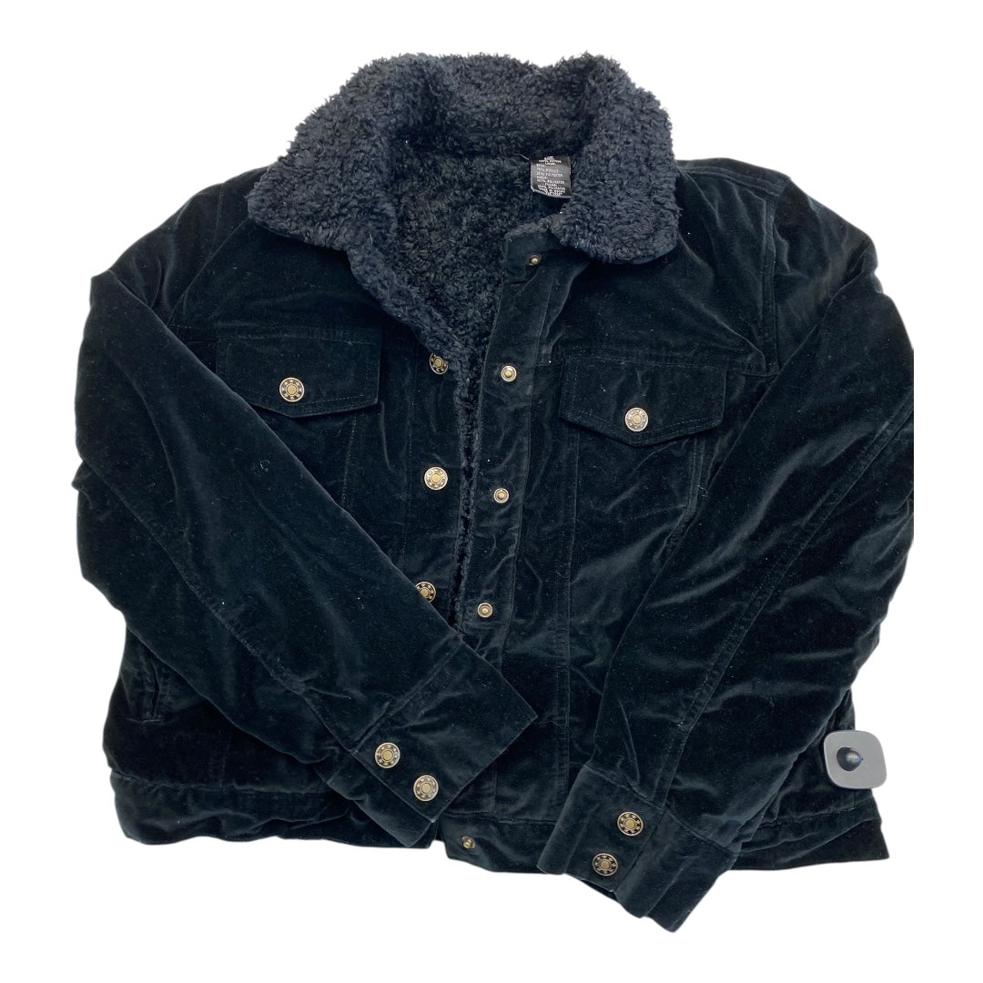 Jacket Fleece By Willi Smith In Black, Size:Xl