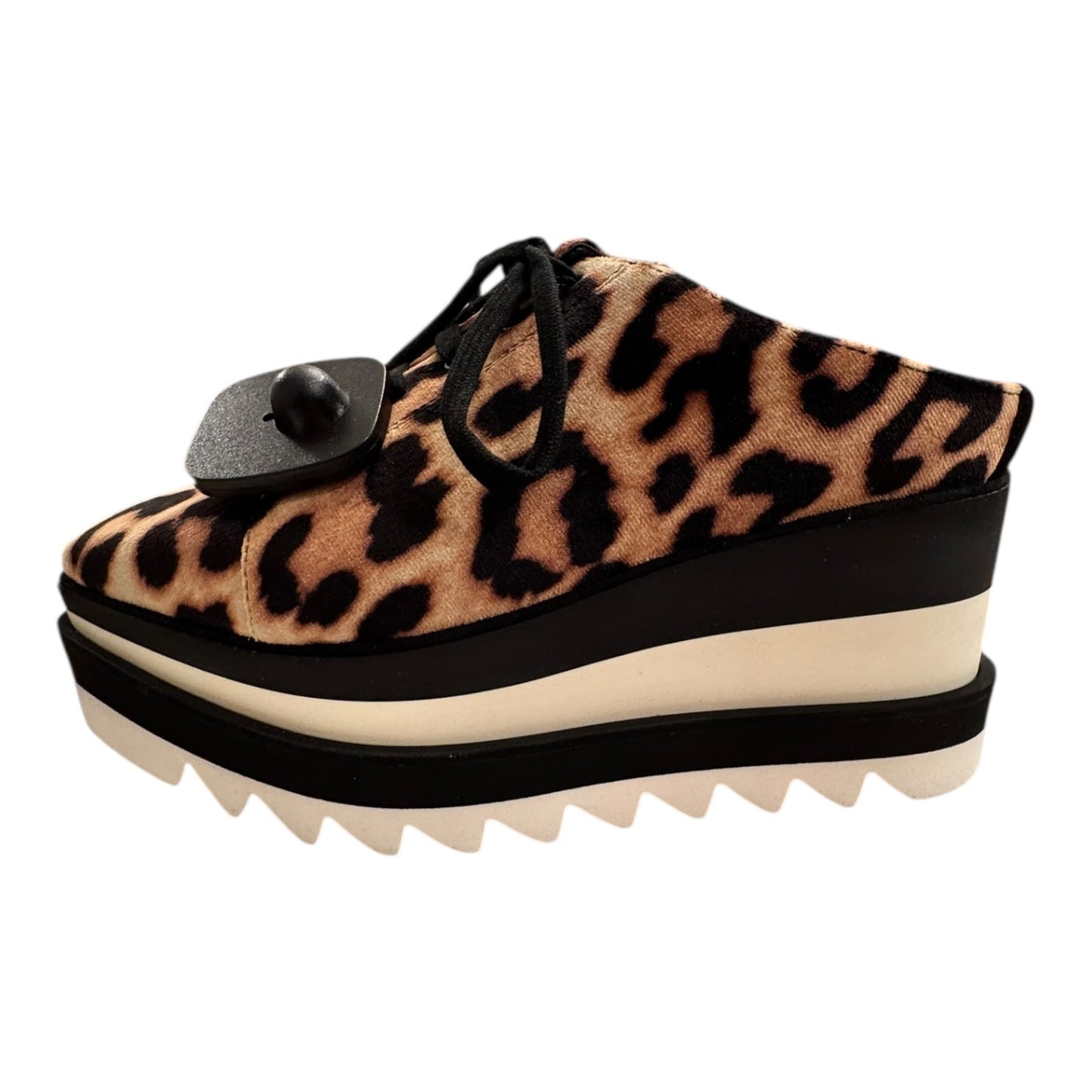 Shoes Luxury Designer By Stella Mccartney In Animal Print, Size:35+ (5.5)