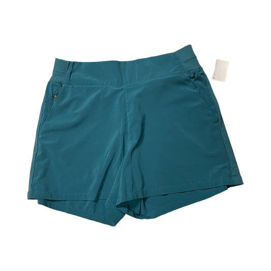 Athletic Shorts By Athleta In Teal, Size:12