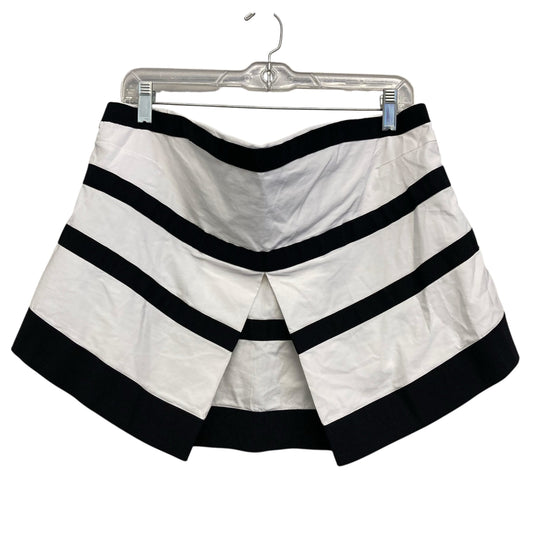 Top Sleeveless By Maeve In Black & White, Size:Xl
