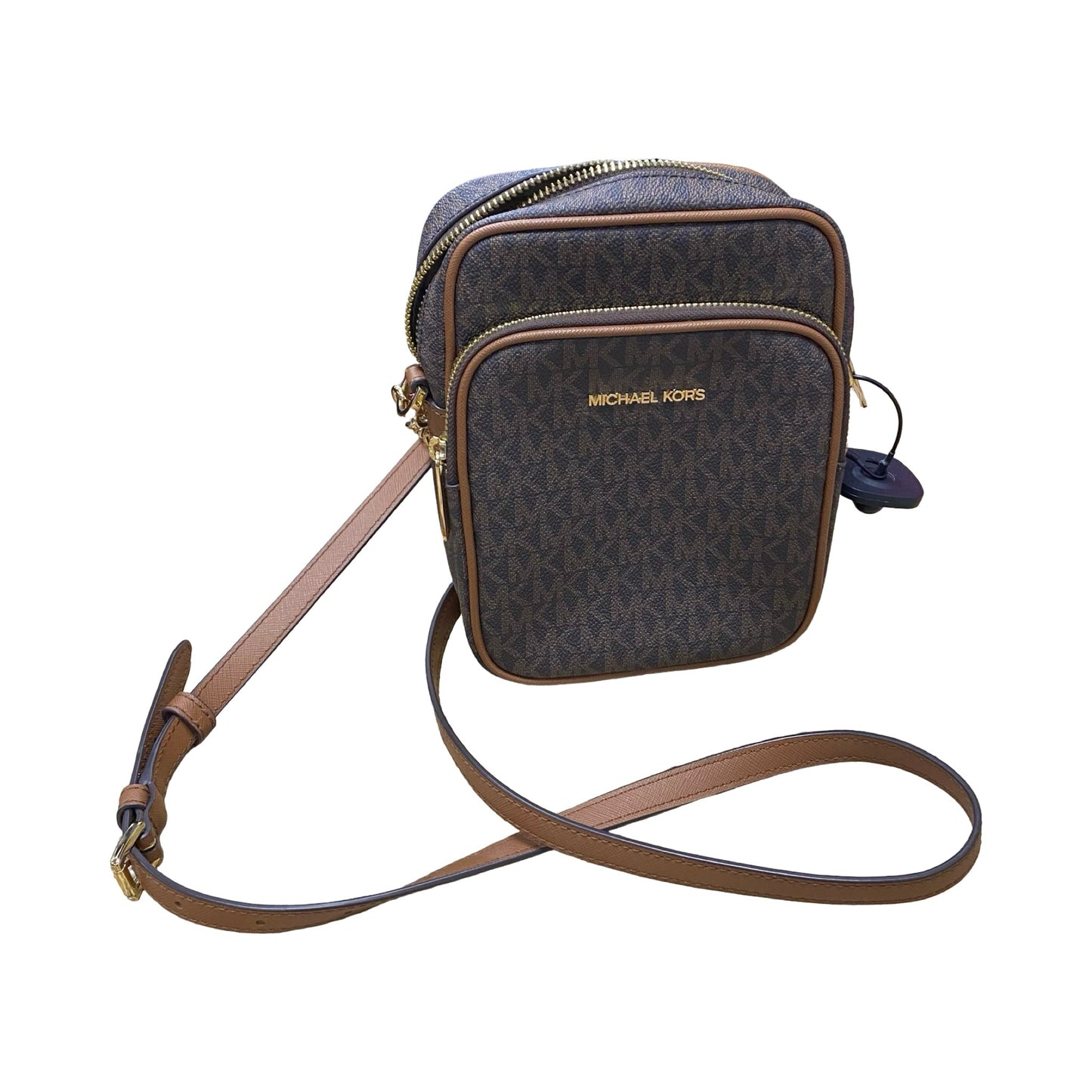 Handbag Designer By Michael Kors In Brown, Size:Medium