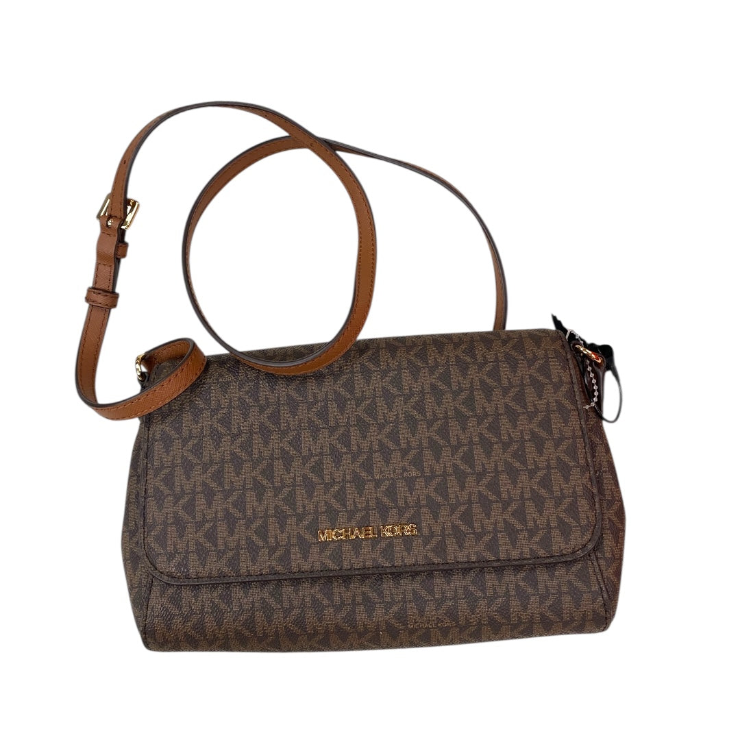 Handbag Designer By Michael Kors In Brown, Size:Small