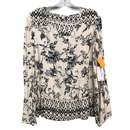 Top Ls By Style And Company In Black & Tan, Size:S