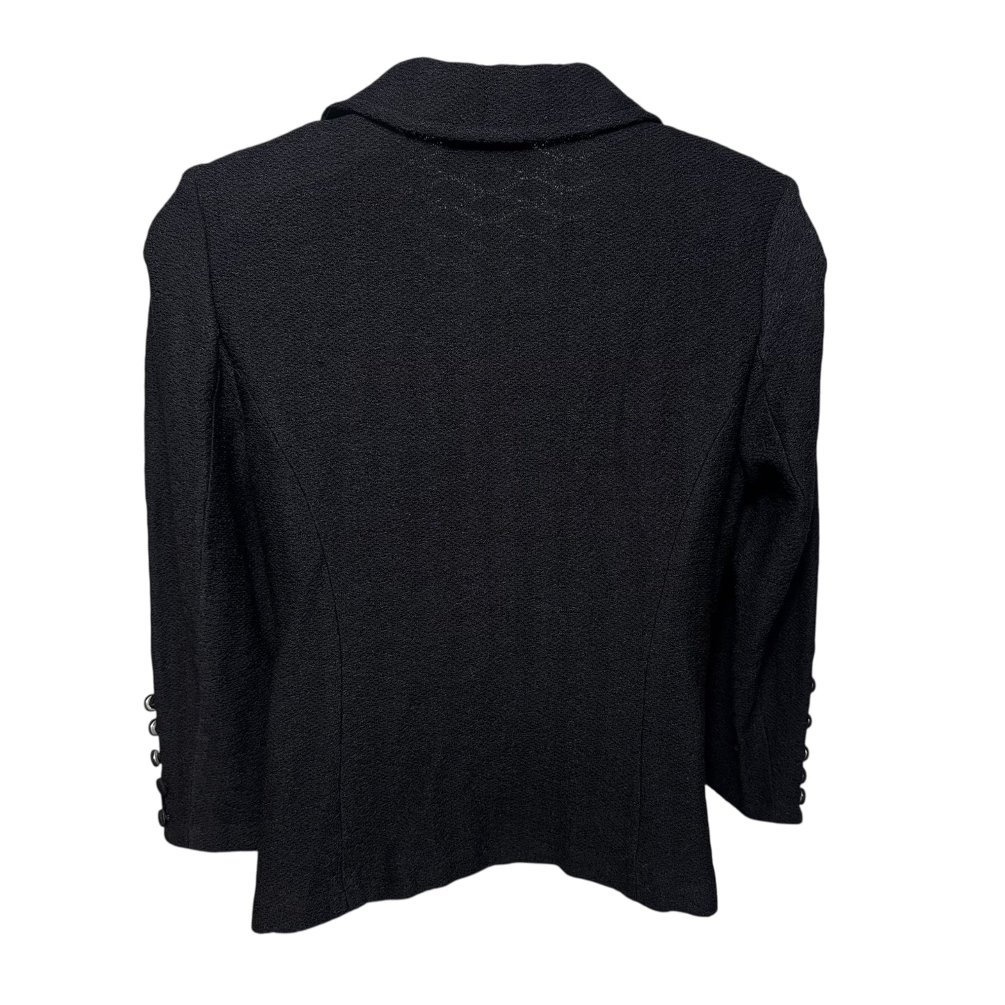 Blazer Luxury Designer By St John Collection In Black, Size: 12