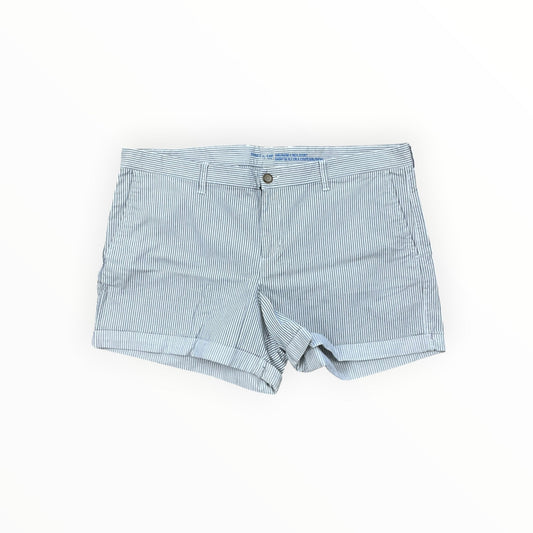 Shorts By Gap In Blue & White, Size:18