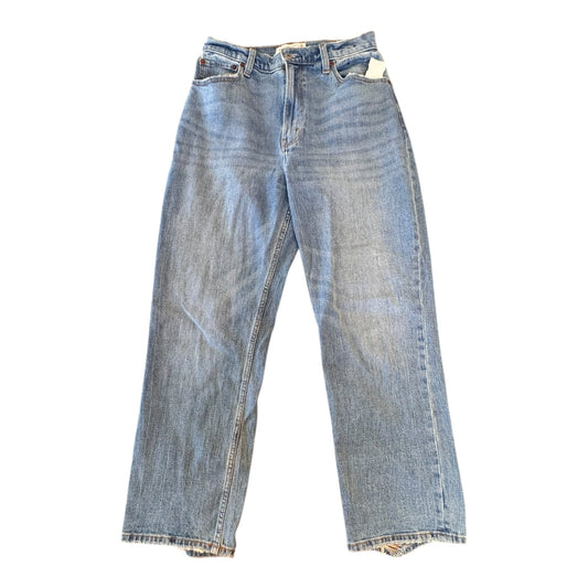 Jeans Boyfriend By Abercrombie And Fitch In Blue Denim, Size:8