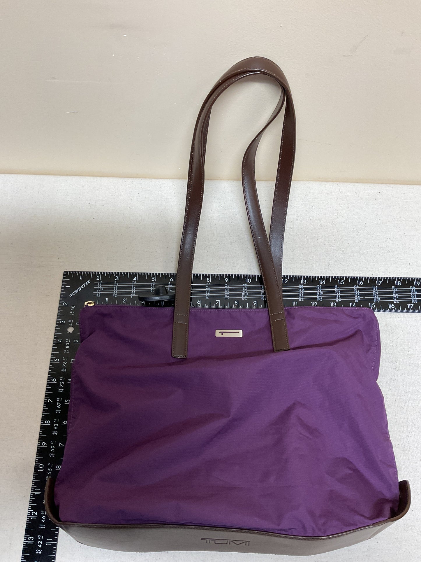 Tote Designer By Tumi In Purple, Size:Medium