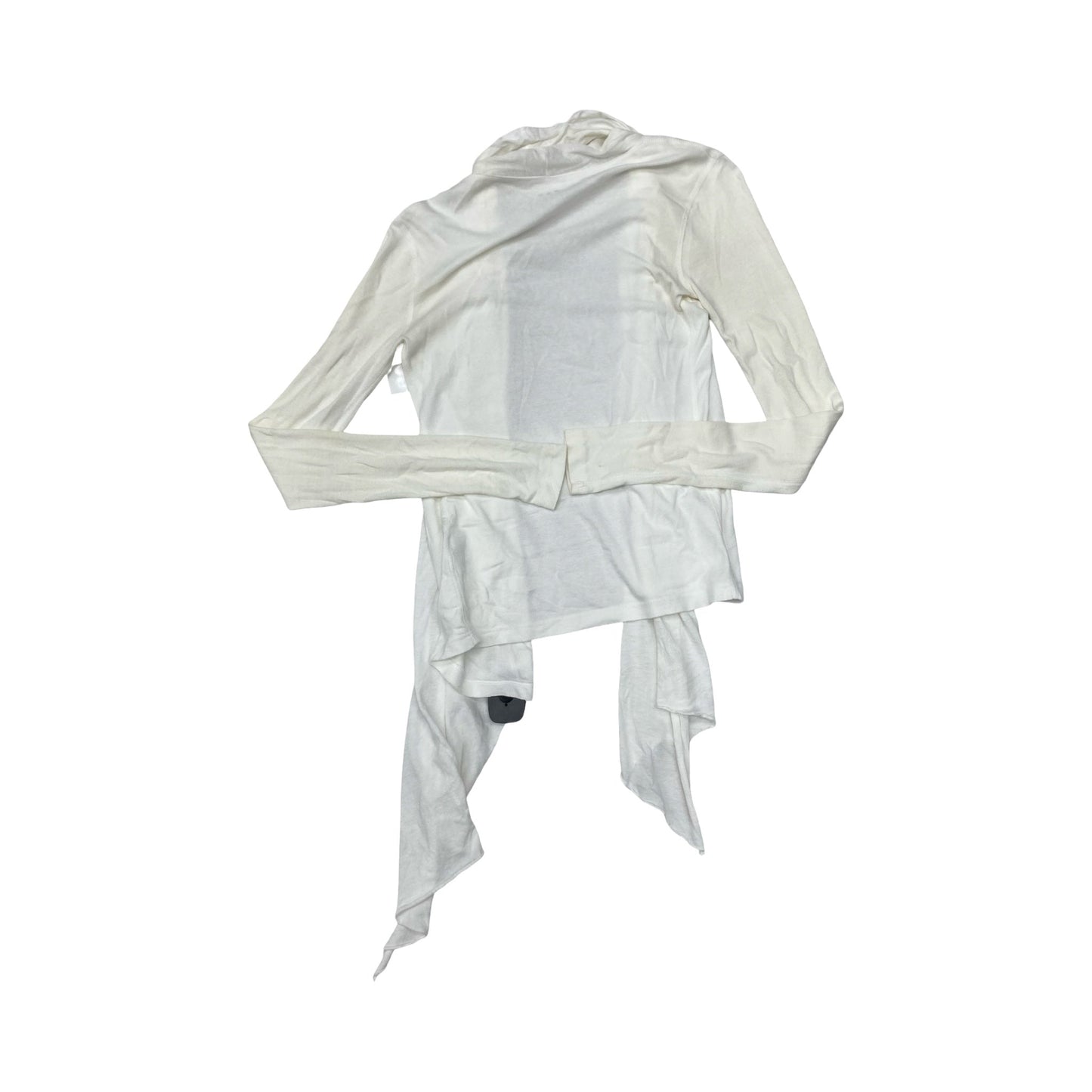 Cardigan By Three Dots In White, Size:Xs