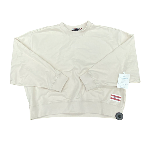 Sweatshirt Crewneck By Cmc In Cream, Size:M