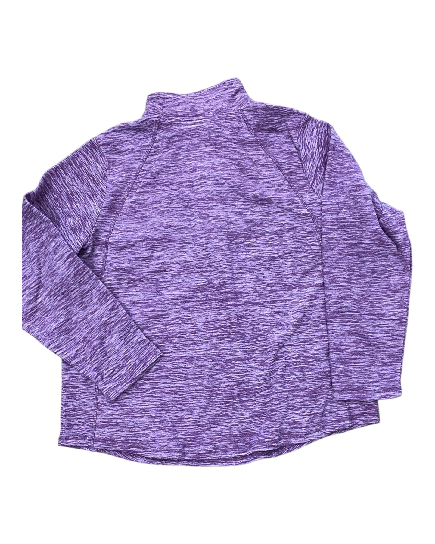 Sweatshirt Collar By St Johns Bay In Purple, Size:1X