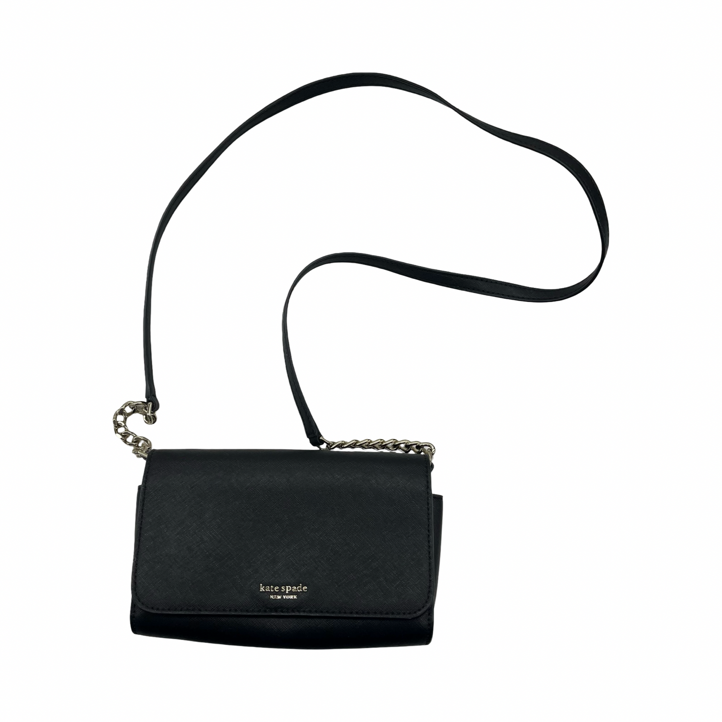 Crossbody Designer By Kate Spade In Black, Size:Small
