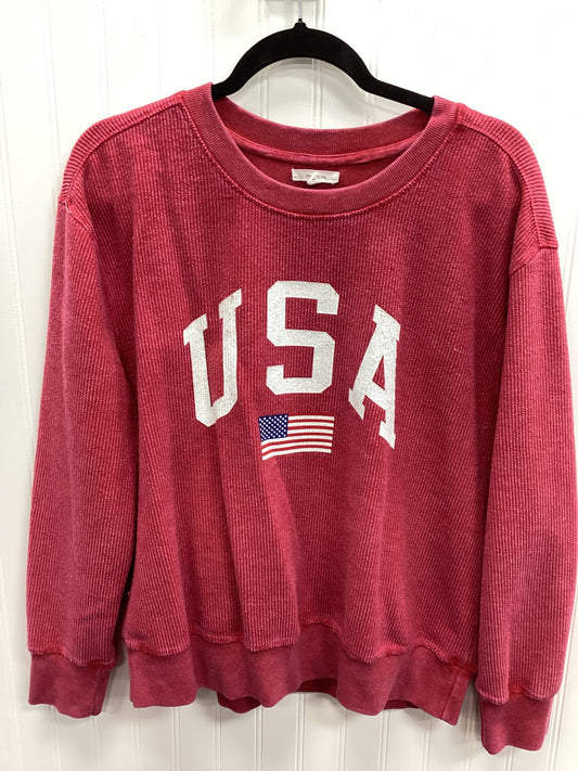 Top Ls By Maurices In Pink, Size:L