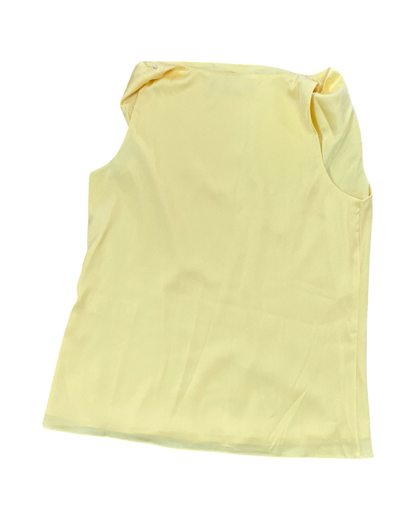 Top Sleeveless By White House Black Market In Yellow, Size:Xs