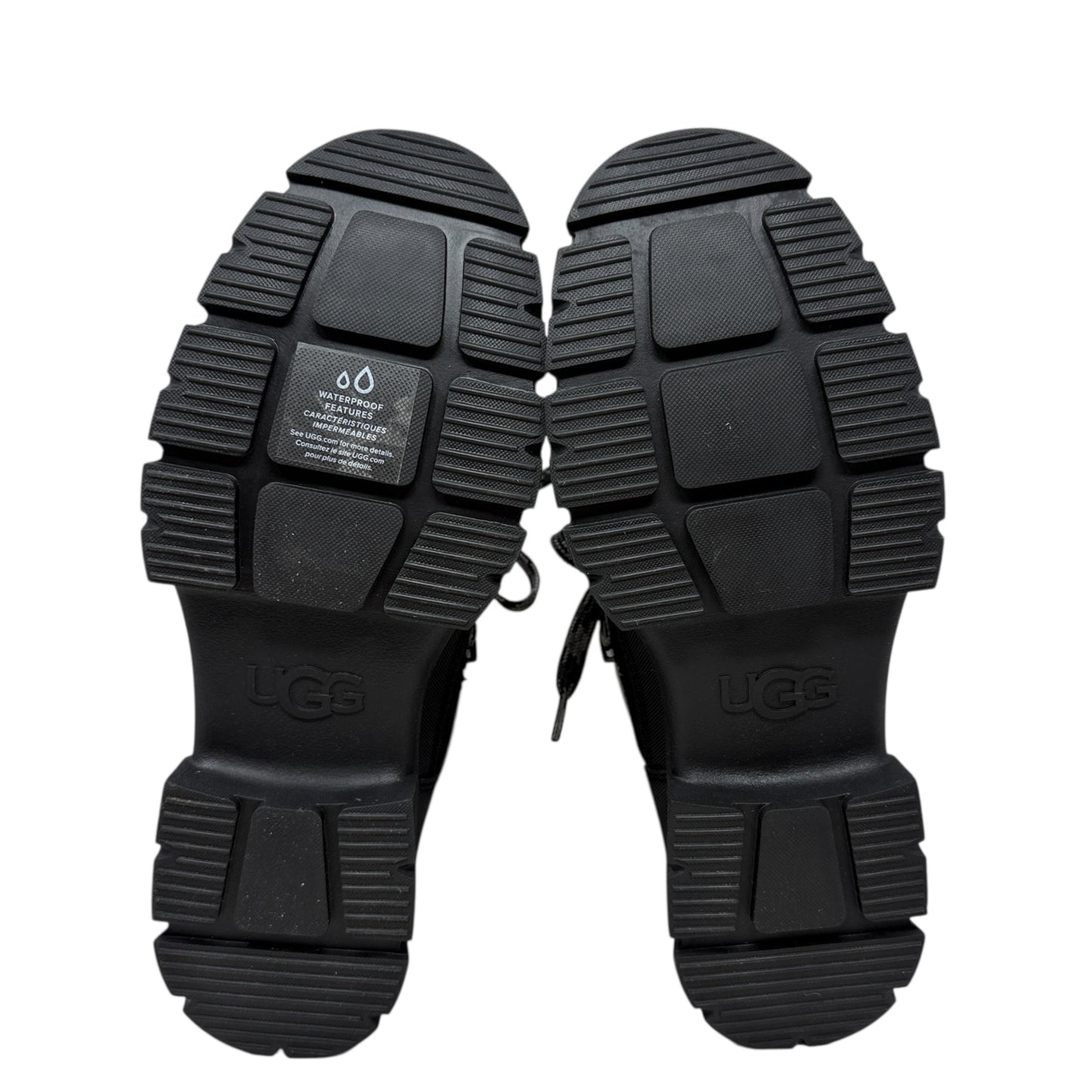 Ashton Hiker Boots Designer By Ugg In Black, Size: 9