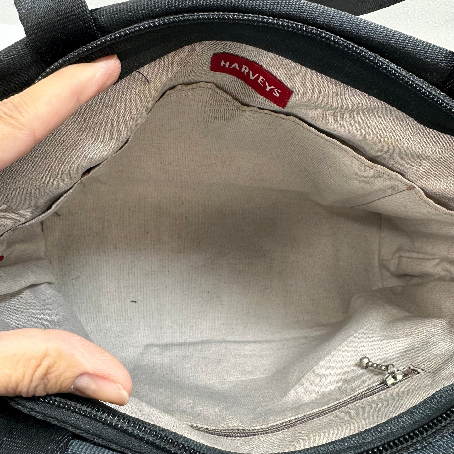 Seatbelt Handbag By Harveys, Size: Medium