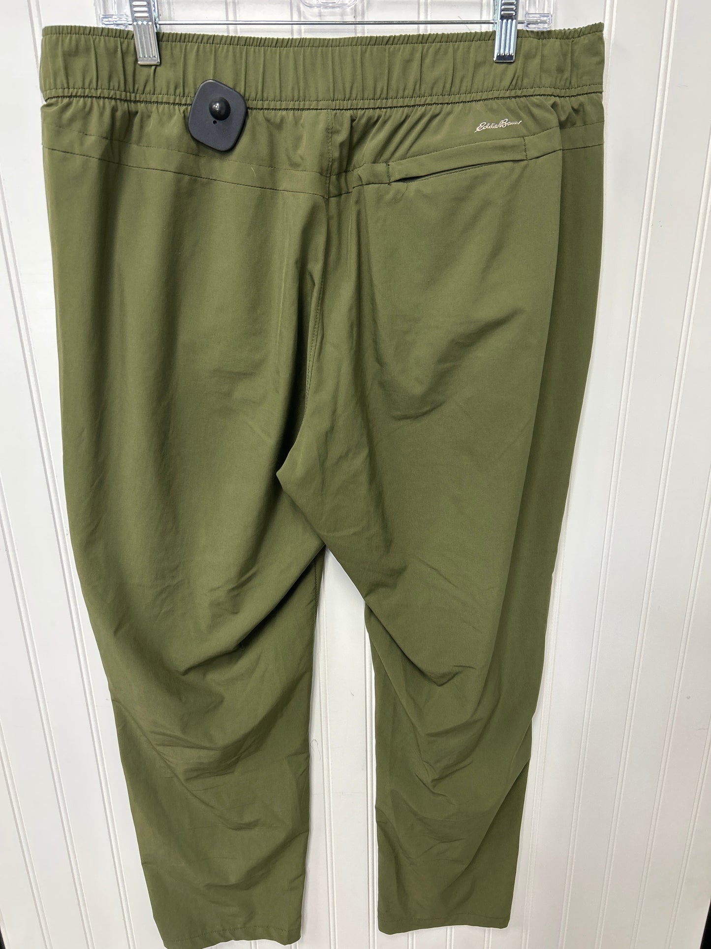 Athletic Pants By Eddie Bauer In Green, Size:L