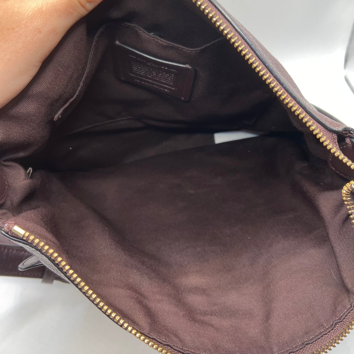 Crossbody Designer By Coach, Size: Medium