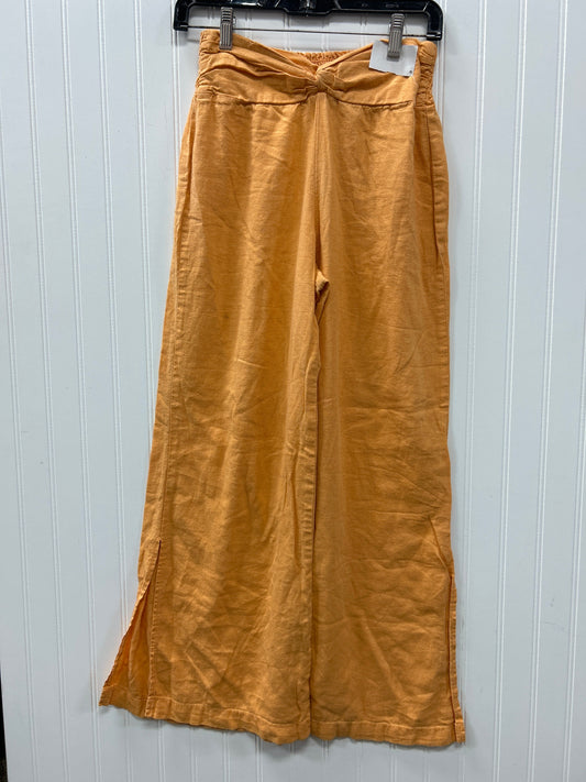 Pants Linen By Banjanan In Orange, Size:M