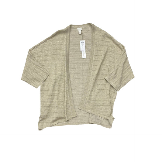 Cardigan By Chicos In Gold, Size:Xl