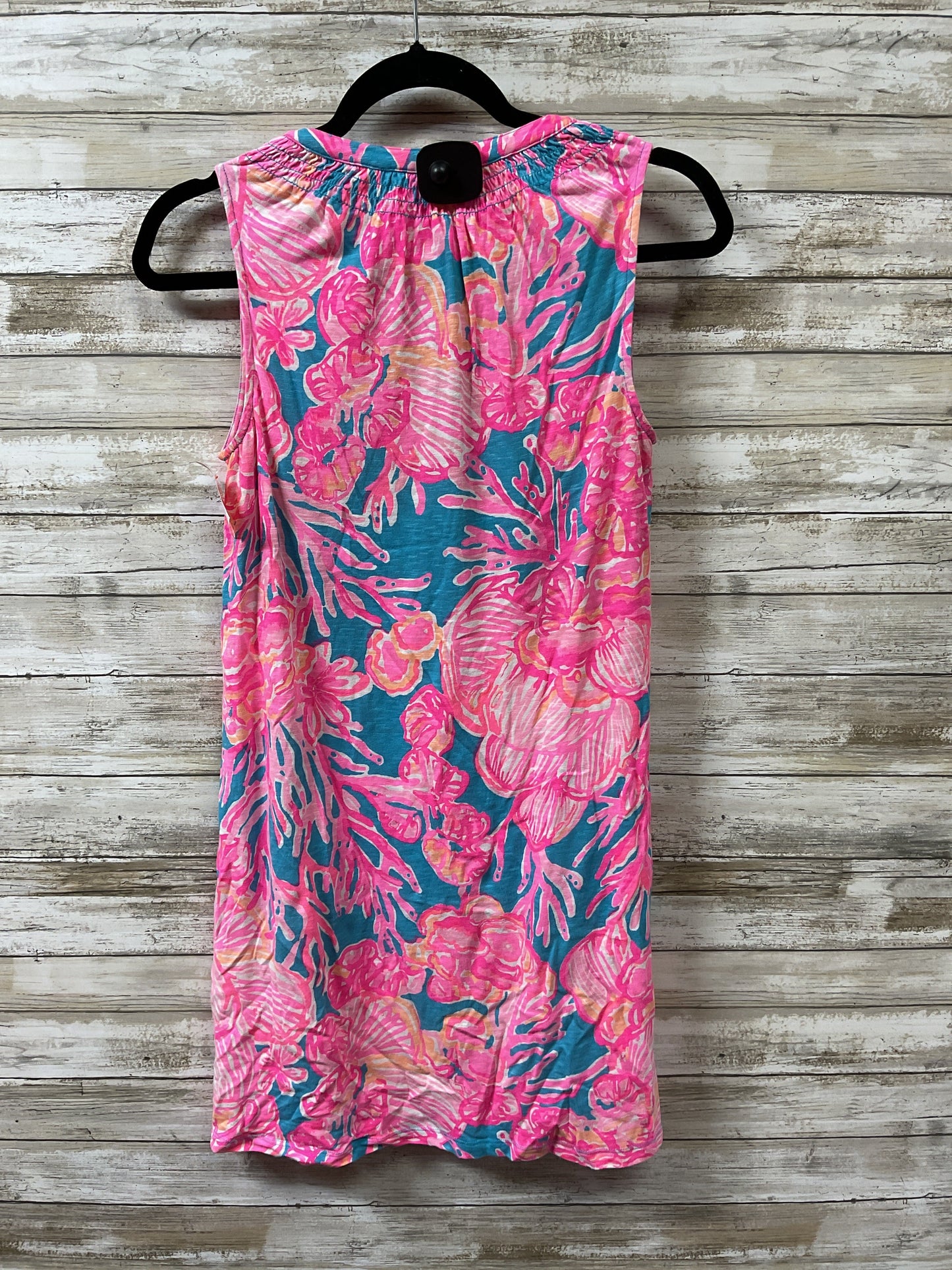 Dress Designer By Lilly Pulitzer In Blue & Pink, Size:Xs