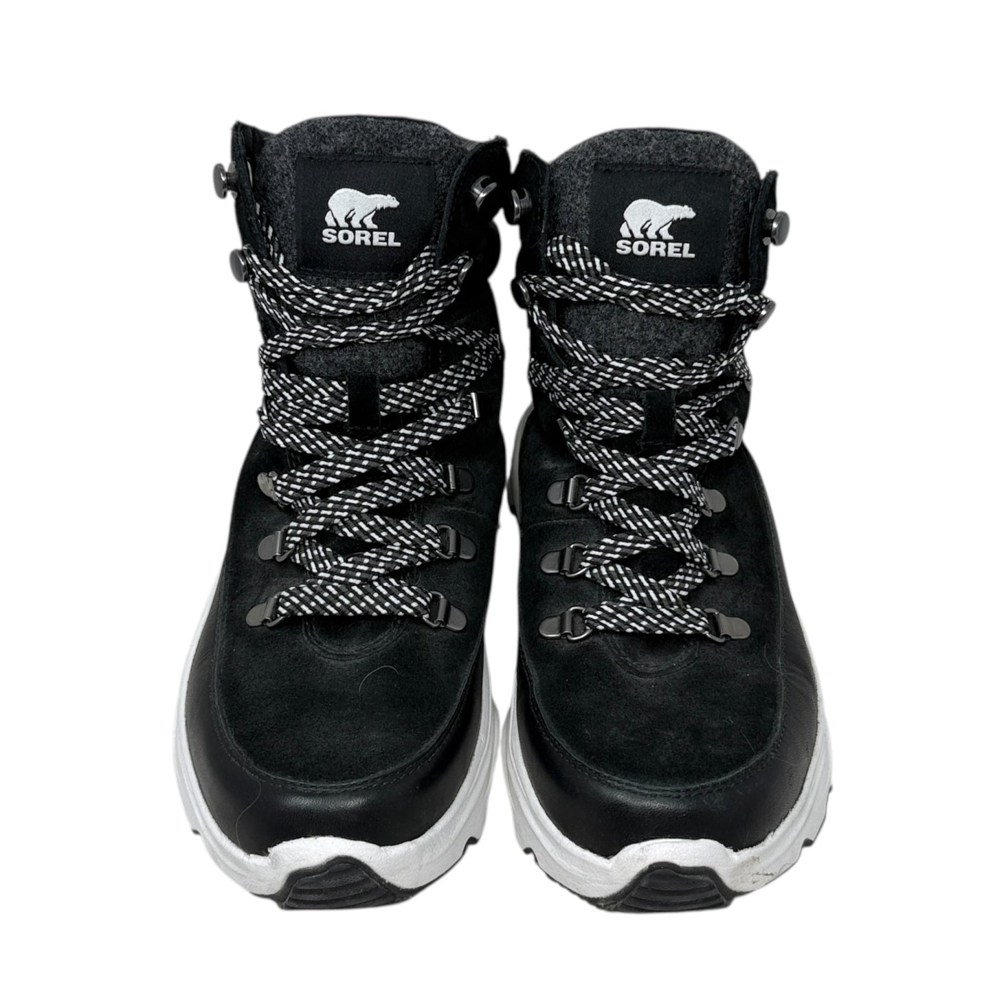 Kinetic Breakthru Conquest Waterproof Lace-Up Sneaker Boots By Sorel In Black, Size: 10.5