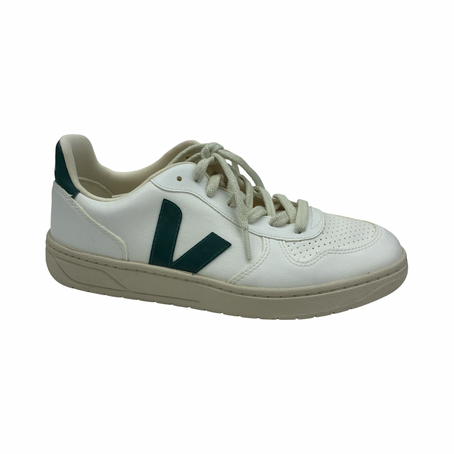Shoes Sneakers By Veja In Green & White, Size:8