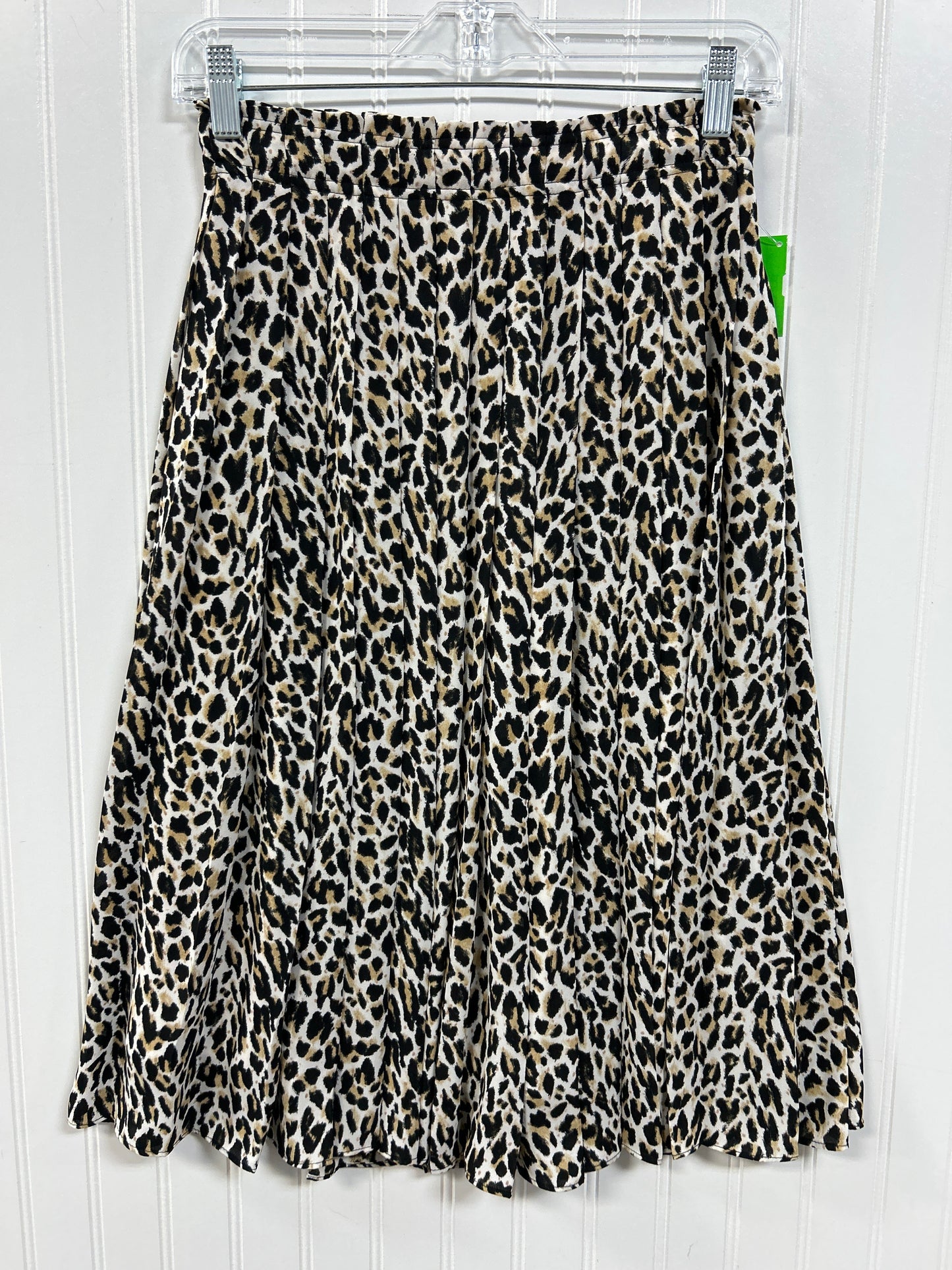 Skirt Midi By J. Crew In Animal Print, Size:0P