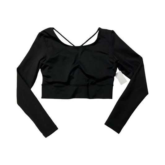 Athletic Top Ls Collar By As Revival In Black, Size:L