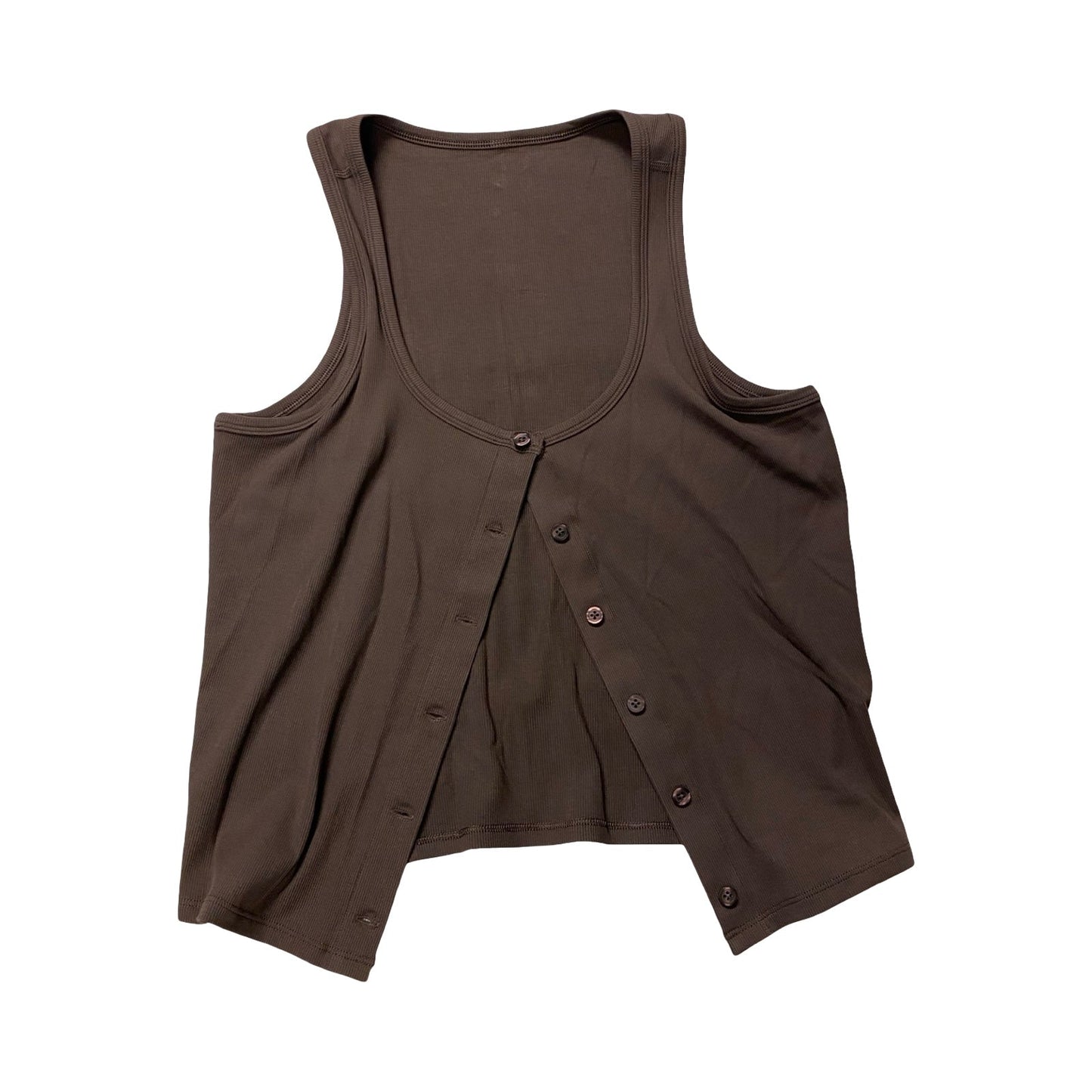 Athletic Tank Top By Vuori In Brown, Size:M