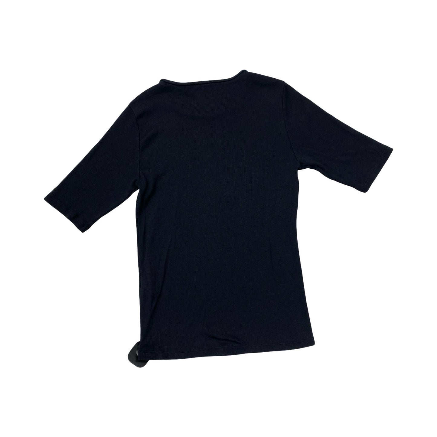 Top Ss Designer By Eileen Fisher In Black, Size:S
