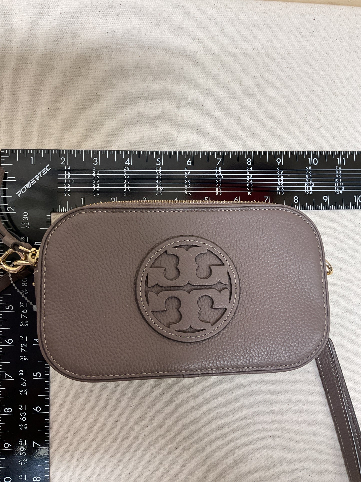 Crossbody Designer By Tory Burch In Mauve, Size:Small