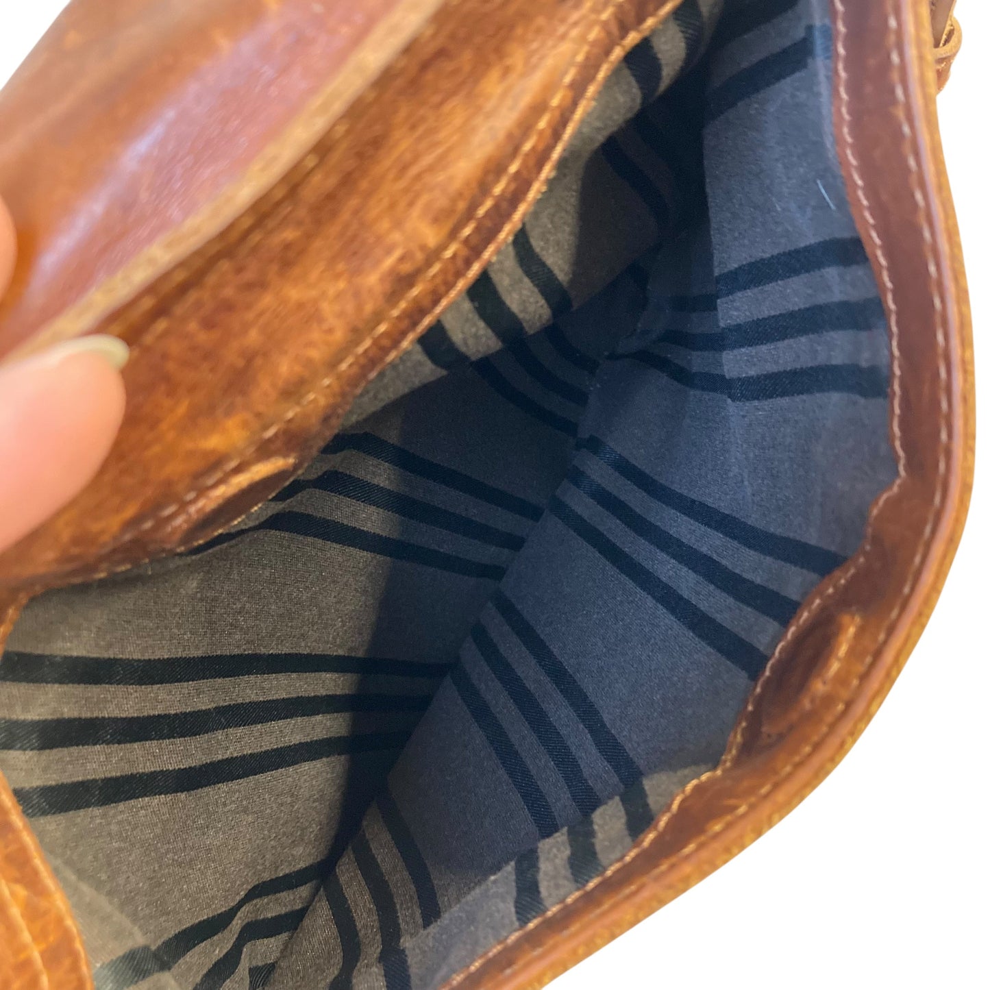 Crossbody Designer By Frye In Brown, Size:Medium