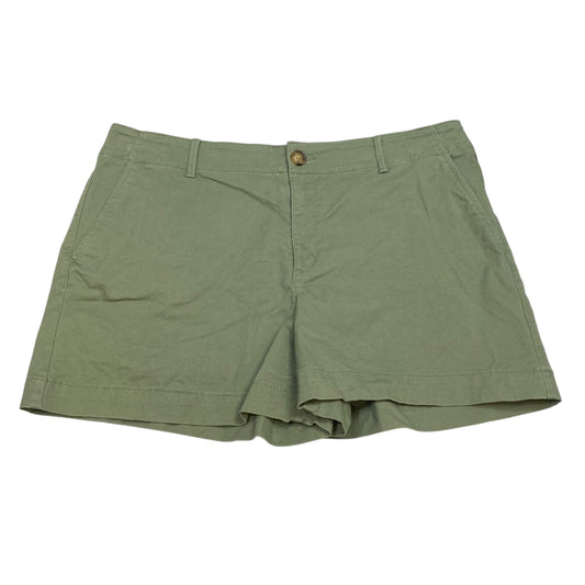 Shorts By Loft In Green, Size:14
