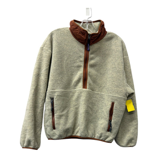 Athletic Fleece By Patagonia In Tan, Size:S