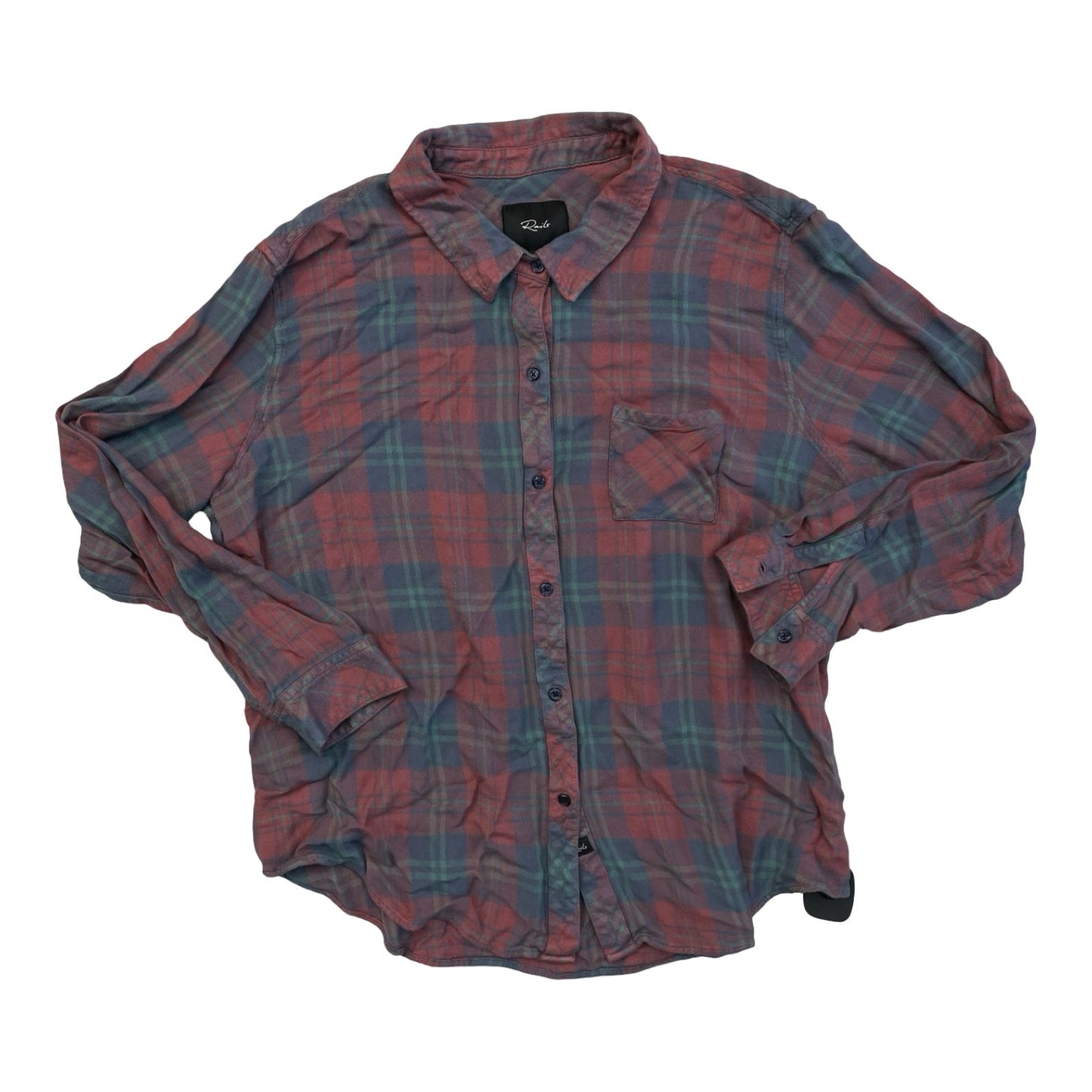 Top Ls By Rails In Plaid Pattern