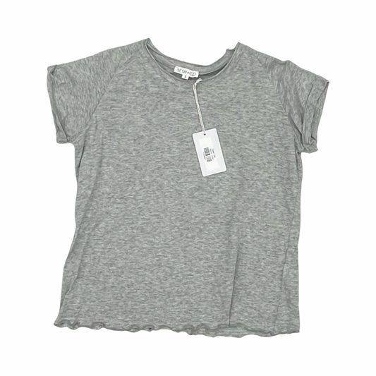 Top Ss By Clothes Mentor In Grey, Size:S