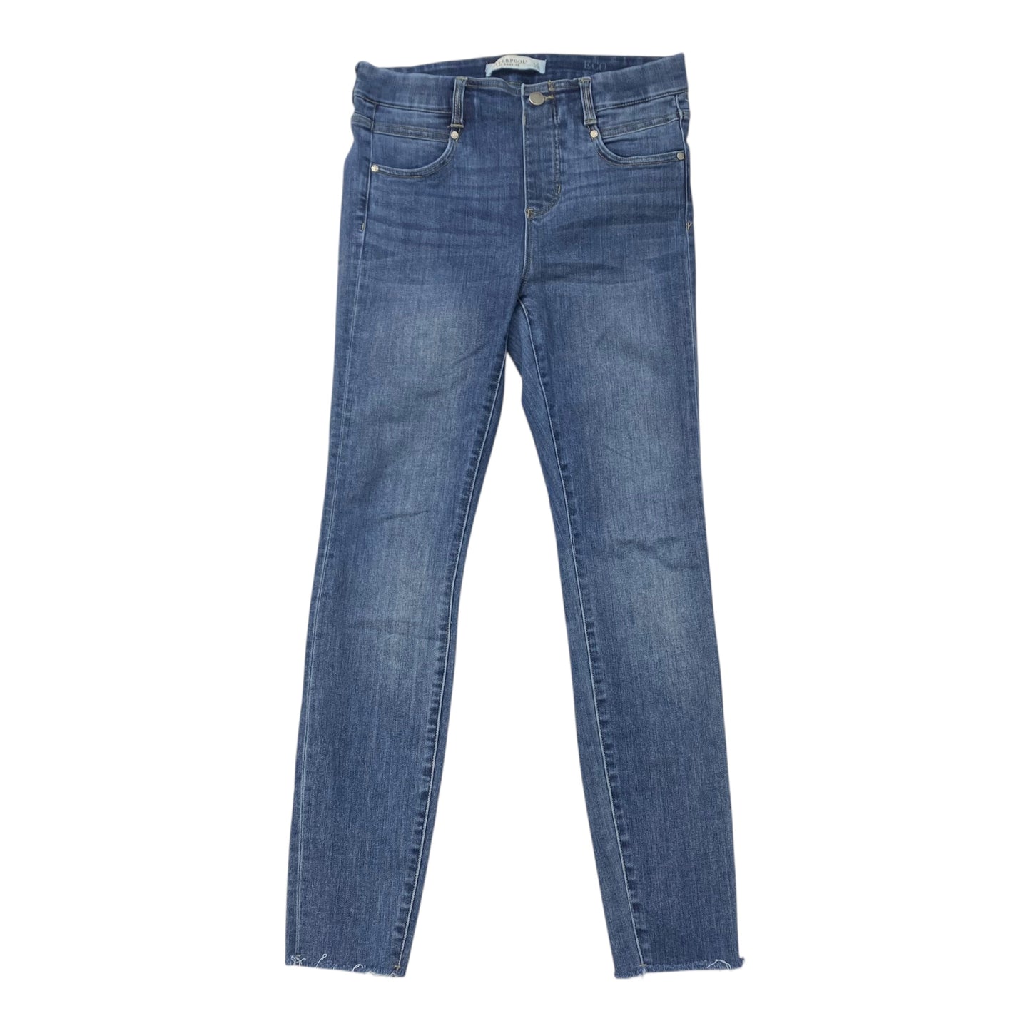 Jeans Skinny By Liverpool In Blue Denim, Size:4