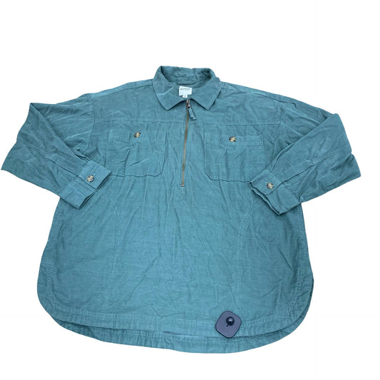 Jacket Shirt By Kensie In Green, Size:S