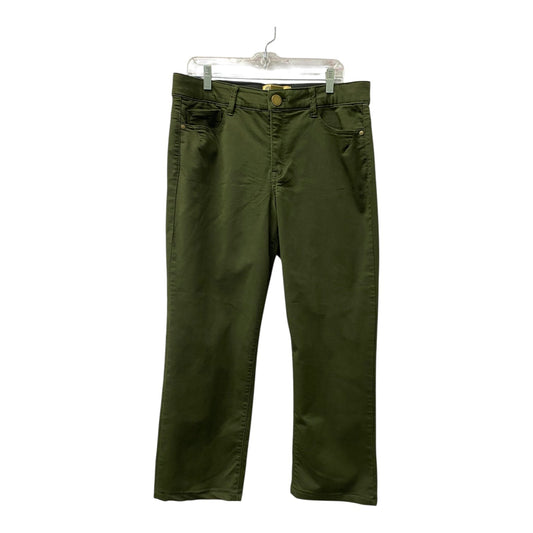Jeans Straight By Democracy In Green, Size:16