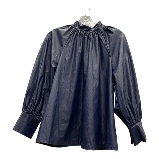 Blouse Ls By Target-Designer In Blue, Size:S