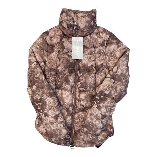 Coat Puffer & Quilted By Athleta In Floral Print, Size:Xxs