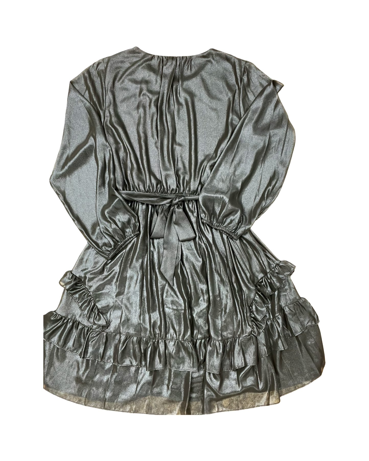 Dress Party Midi By Simply Vera In Black, Size:Xl