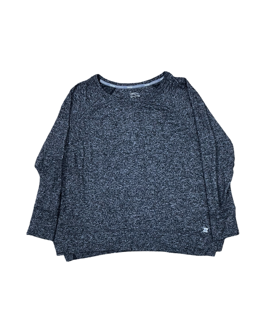 Top Ls By Calvin Klein In Black, Size:L