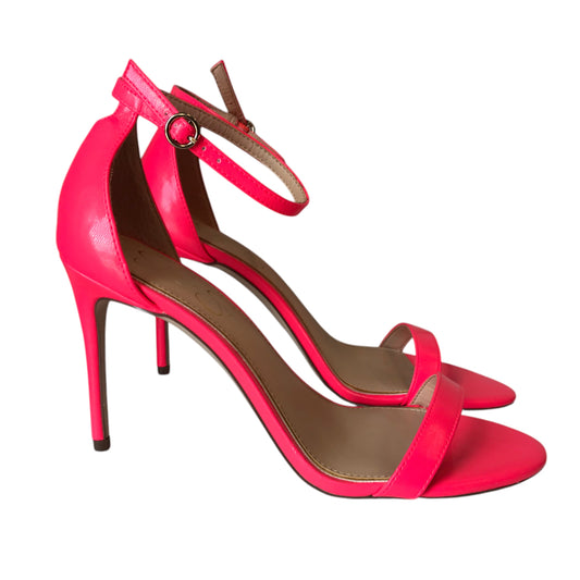 Shoes Heels Stiletto By Jessica Simpson In Pink, Size:9.5