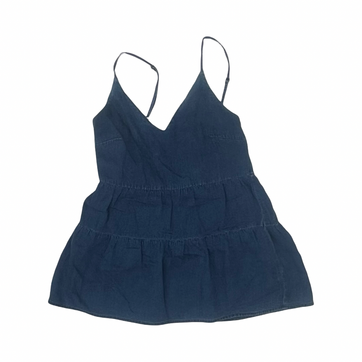 Tank Top By Old Navy In Blue Denim, Size:S