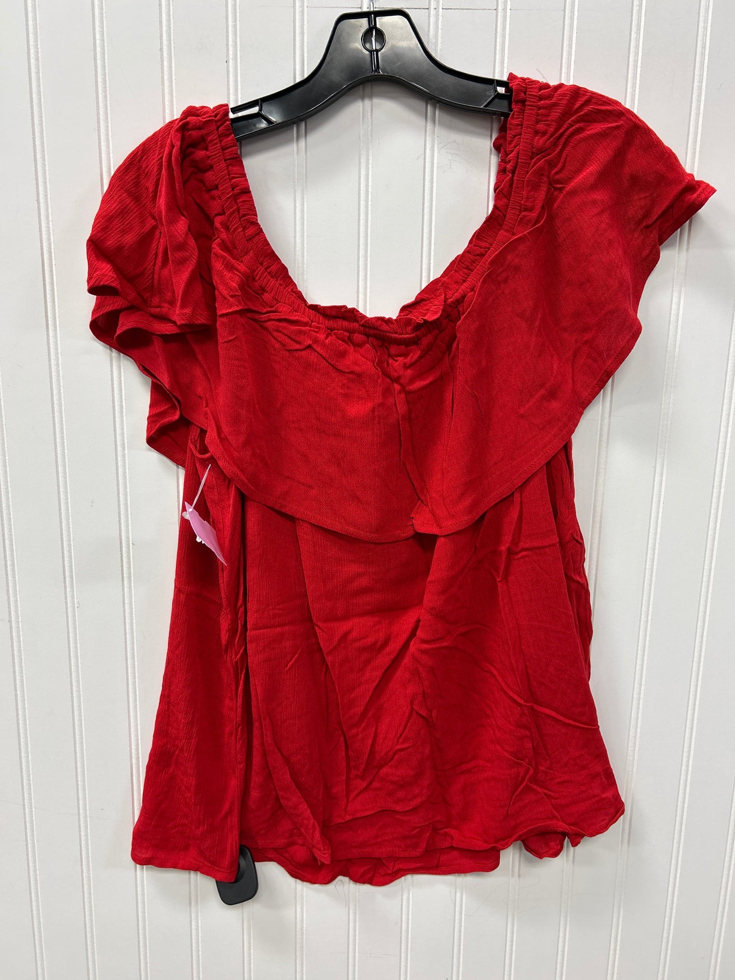 Top Ss By Maurices In Red, Size:Xl