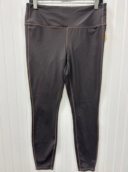 Athletic Leggings By Athleta In Brown, Size:L