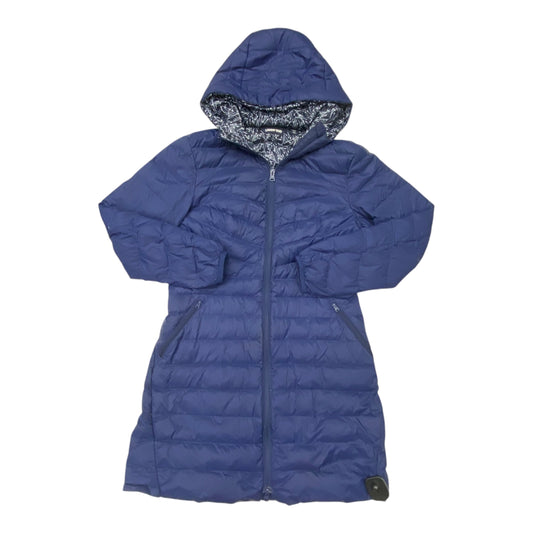 Jacket Puffer & Quilted By Lands End In Blue, Size:Sp