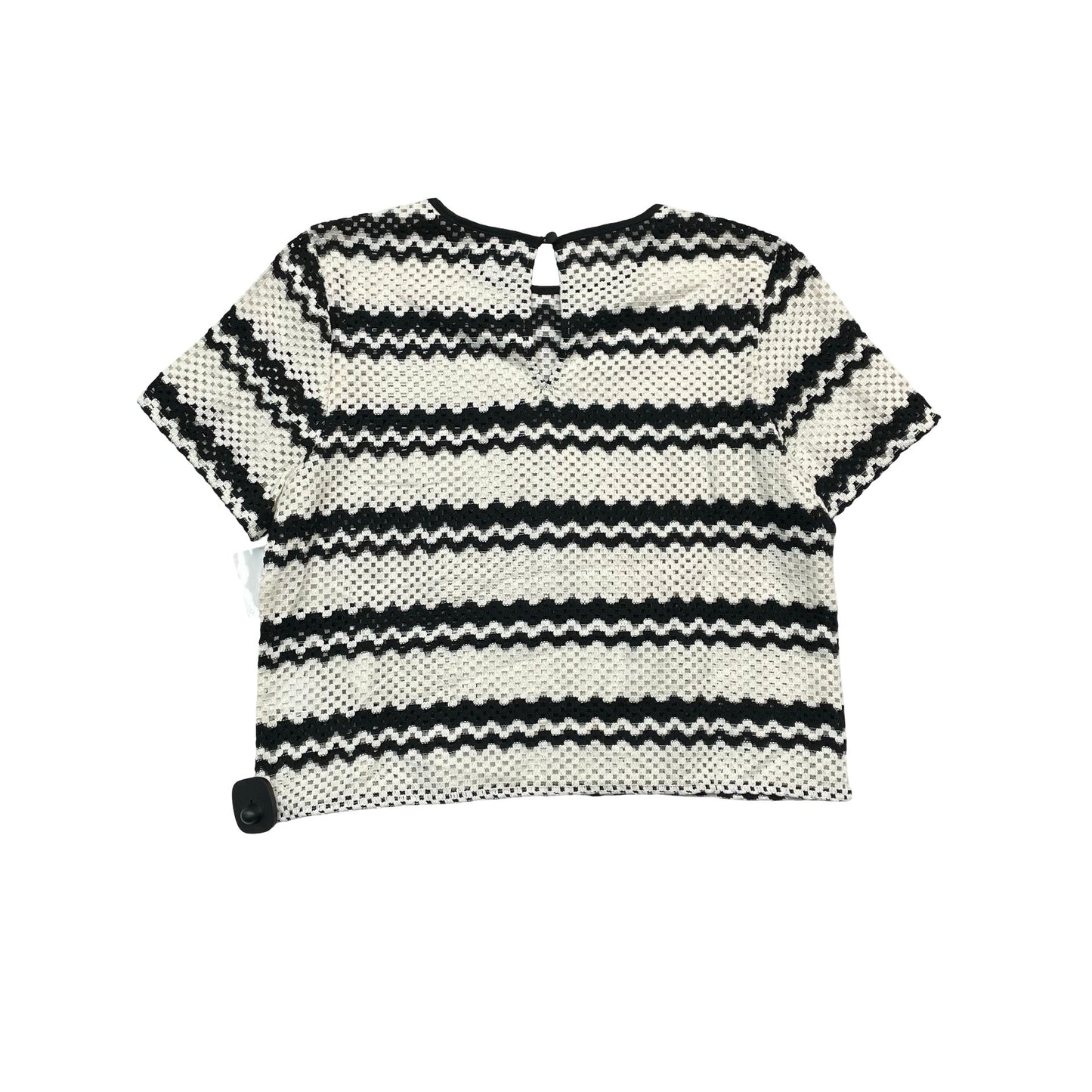 Top Ss By Evereve In Black & White, Size:L